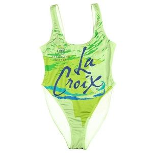 LA CROIX ONE PIECE BATHING SUIT - LIME - S